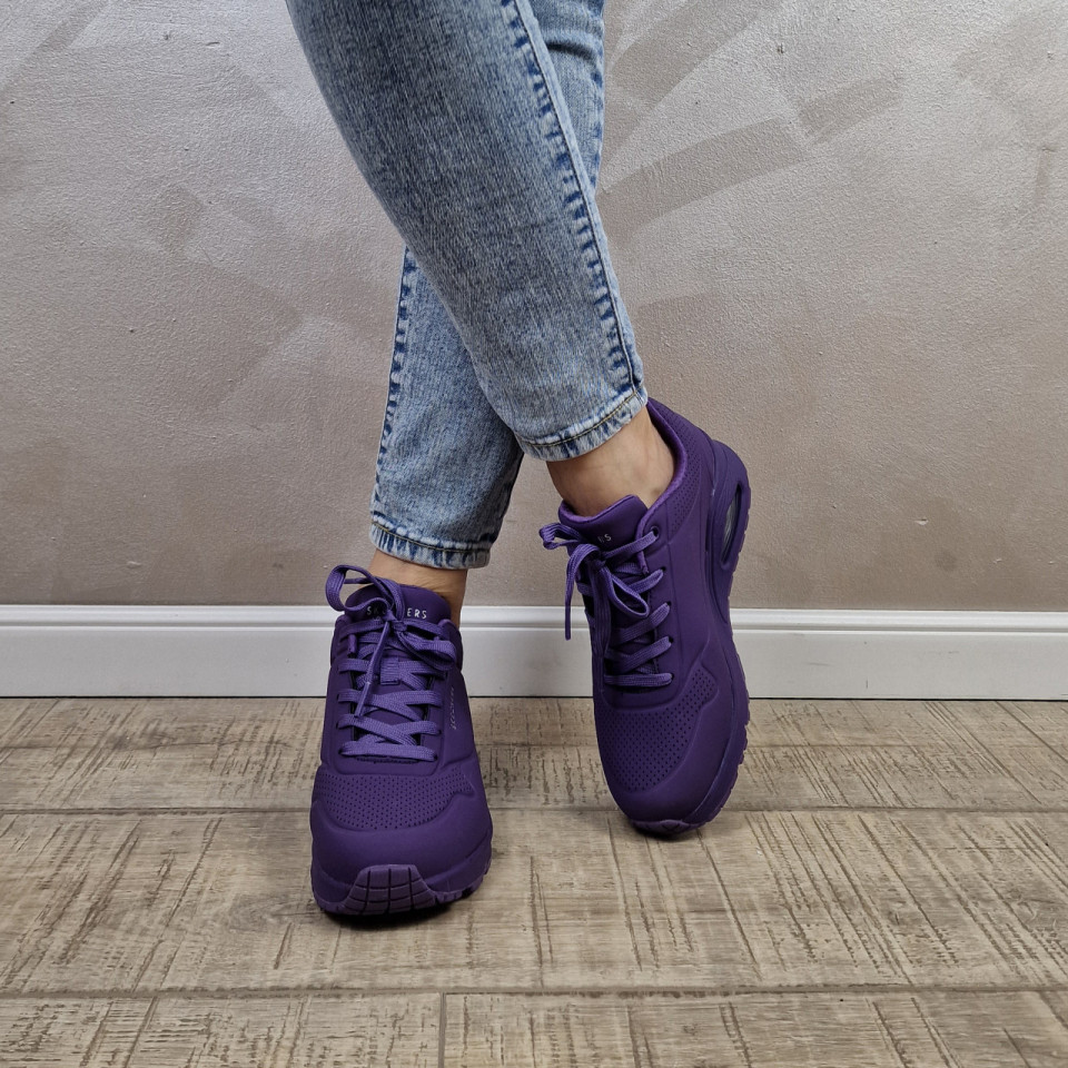 MANOS.RO Pantofi dama sport Skechers® Uno 73690 PUR