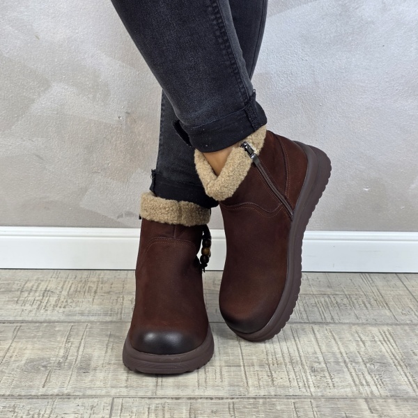 GHETE dama casual Feel piele naturala GD2585 - Img 4