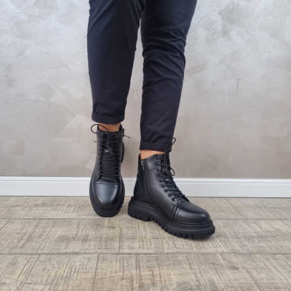 MANOS.RO Ghete dama CASUAL piele naturala CASPIAN GD1754 - Img 3