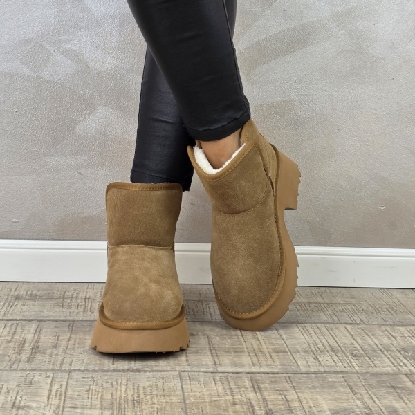 MANOS.RO Ghete dama piele naturala Water Repellent ANA VIOTTI GD2340 - Img 2