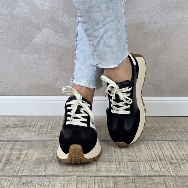 MANOS.RO Pantofi dama casual sport piele naturala Filippo PC2370 - Img 3