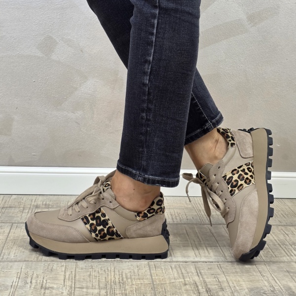 MANOS.RO Pantofi dama casual sport piele naturala FILIPPO PS557 - Img 4