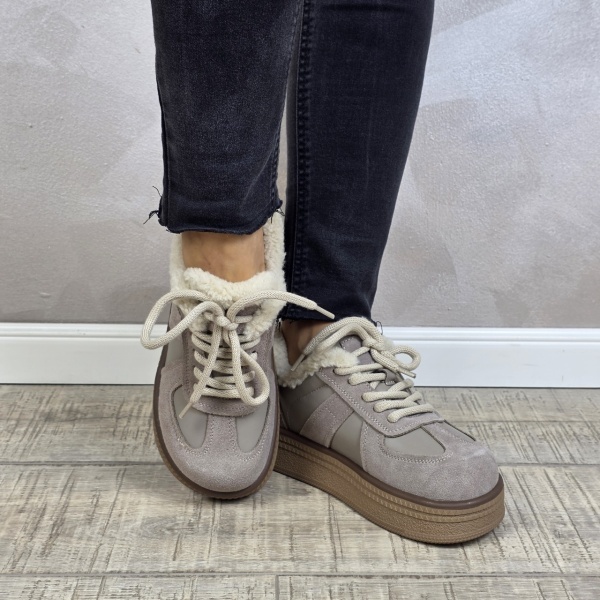 MANOS.RO Pantofi dama casual sport piele naturala FILIPPO PS884 - Img 2
