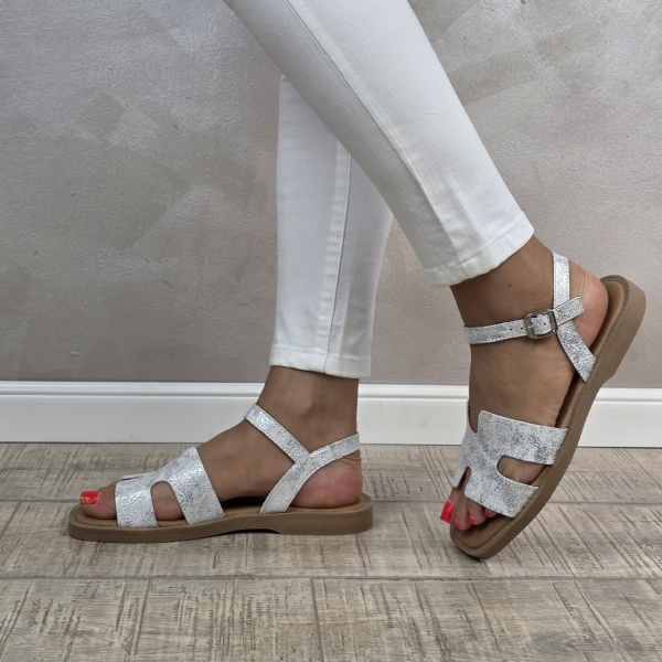 MANOS.RO Sandale dama piele naturala GOLD DEER SV1619 - Img 4