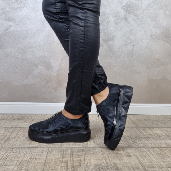 Pantofi casual dama piele naturala MANOS.RO PC1585 - Img 2