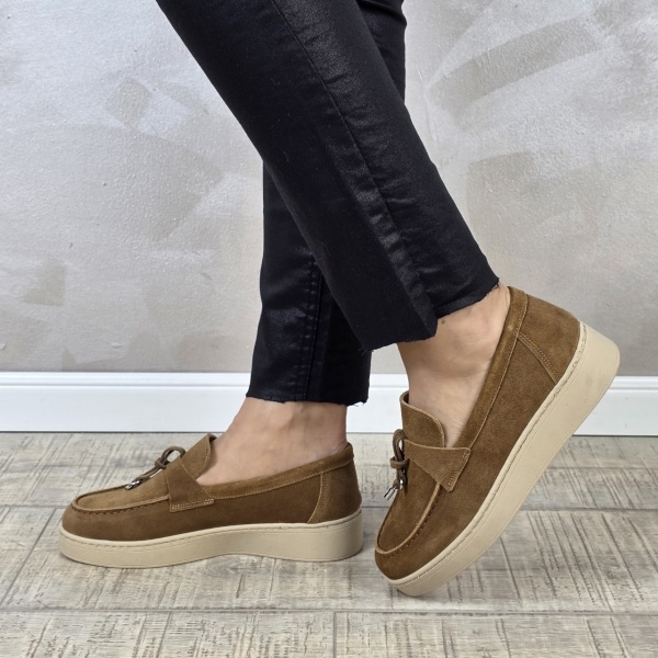 Pantofi casual/sport dama MANOS.RO piele naturala PC2315 - Img 4