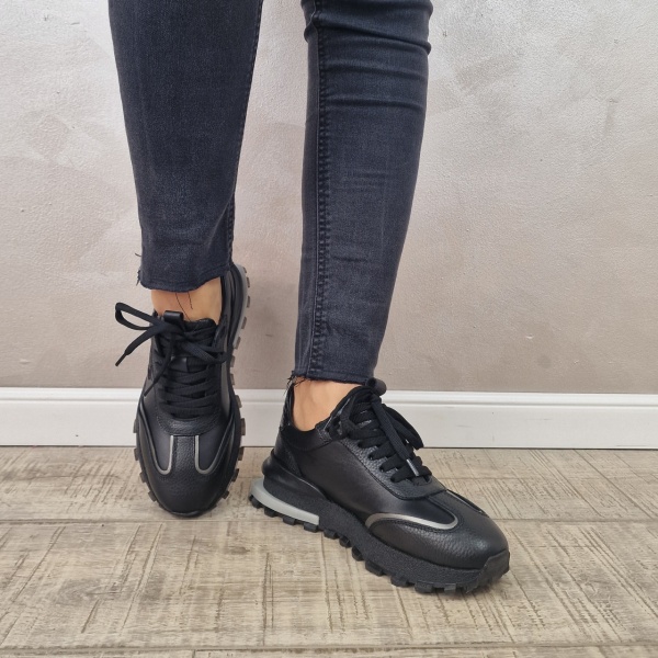 Pantofi casual/sport dama MANOS.RO piele naturala PS489 - Img 3