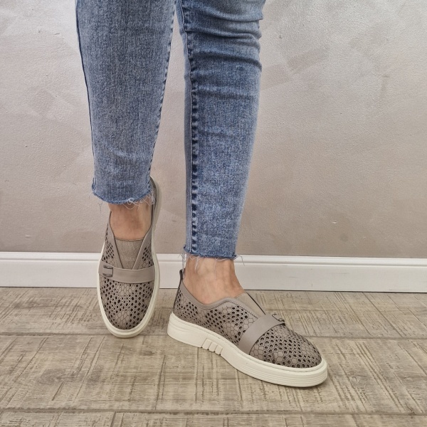 Pantofi casual/sport dama MANOS.RO piele naturala PV2154 - Img 2
