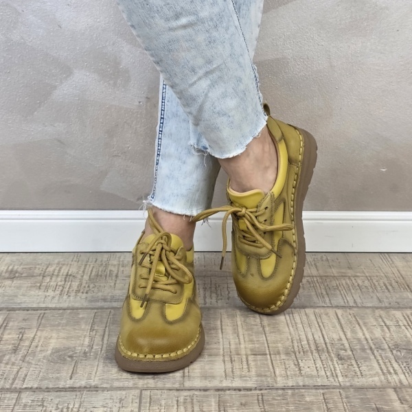 Pantofi dama casual Franco piele naturala PC2374 - Img 3