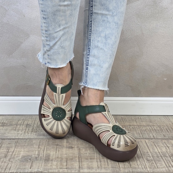 Pantofi dama casual Franco piele naturala PV2156 - Img 3