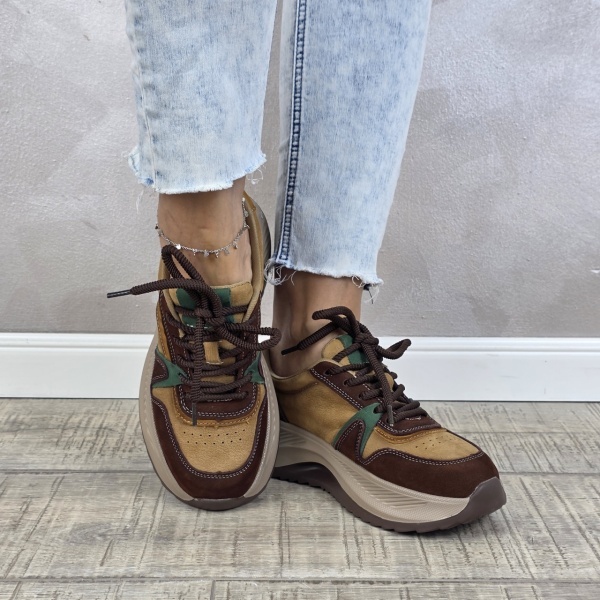 Pantofi dama sport FEELING piele naturala PS817 - Img 3