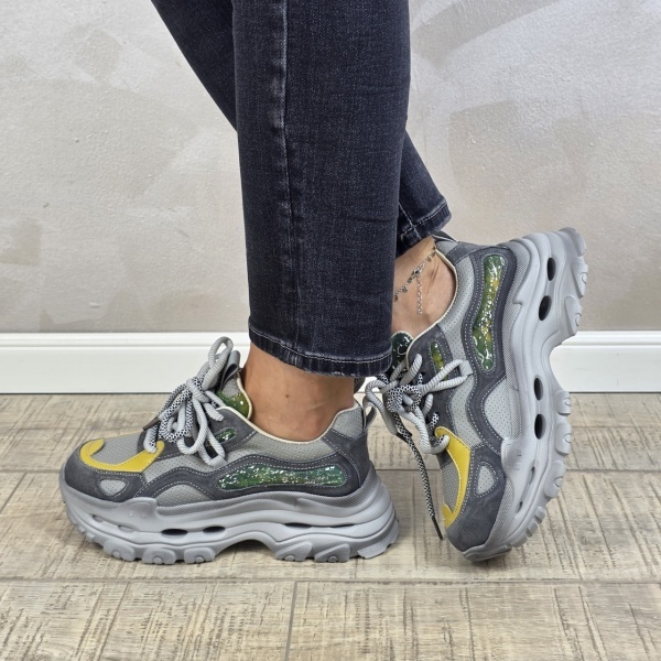 Pantofi dama sport FEELING piele naturala PS827 - Img 2