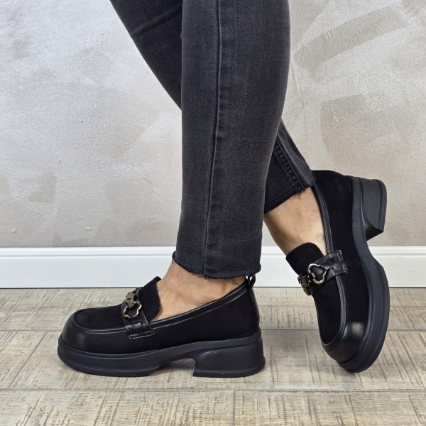 Pantofi dama sport FORMAZIONE piele naturala PC2311 - Img 4