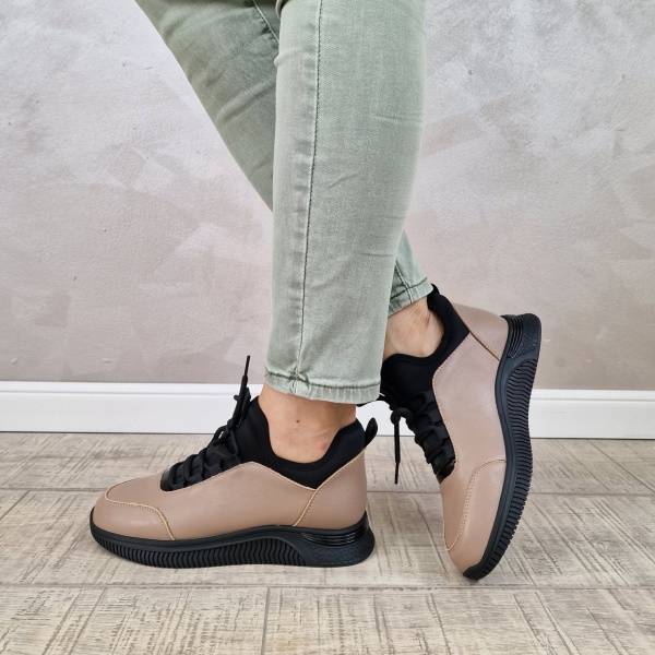 Pantofi dama sport FORMAZIONE piele naturala PS532 - Img 4