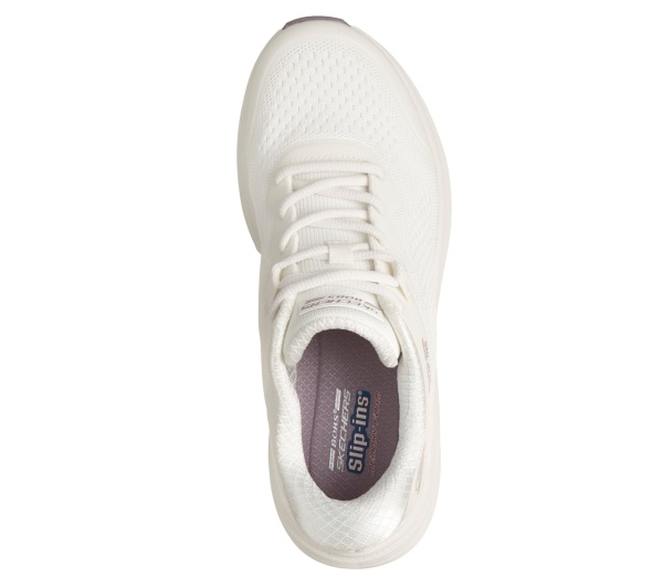 Pantofi dama sport Skechers® Bobs Skillz - Too Essential 117756 WHT - Img 3