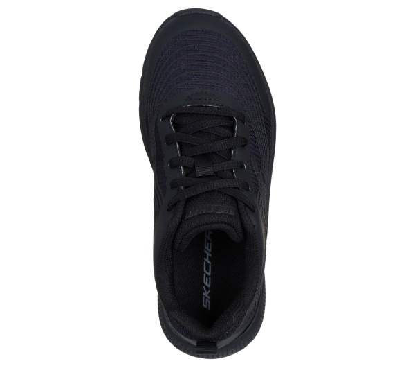 Pantofi dama sport Skechers®- negri, GLIDE-STEP, din material textil 303576L BBK - Img 3