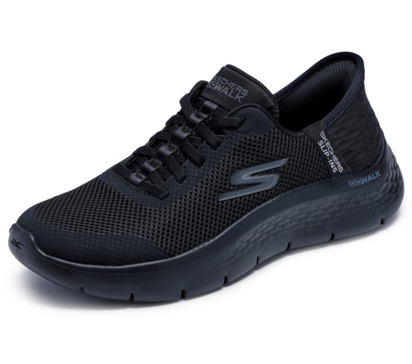 Pantofi dama sport Skechers® SKECHERS SLIP-INS GO WALK FLEX 124836 BBK - Img 3