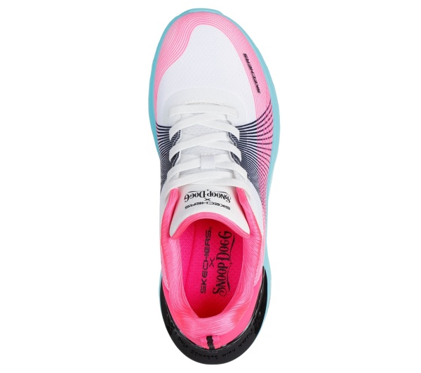 Pantofi dama sport Skechers®Sneakers Snoop Dogg: Snoop Ace - Cyber Walker 186025 WLBP - Img 2
