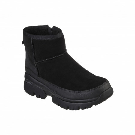 Ghete dama piele naturala Skechers 167279 BBK - Img 2