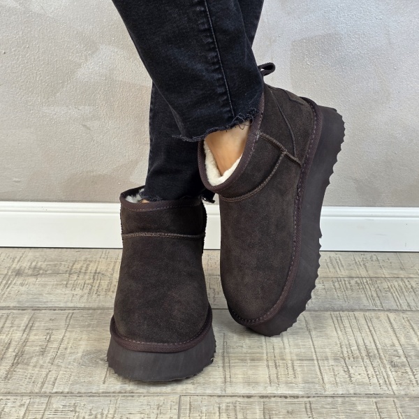 MANOS.RO Ghete/Pantofi dama piele naturala Water Repellent ANA VIOTTI GD2630 - Img 5