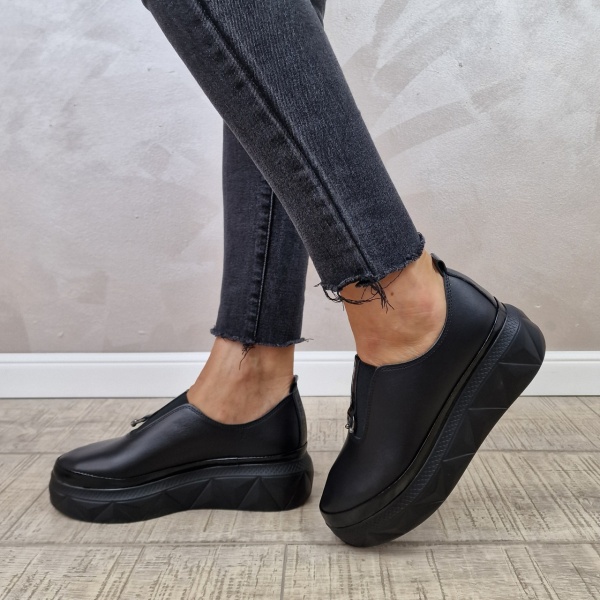 MANOS.RO Pantofi casual dama piele naturala PC1953 - Img 3