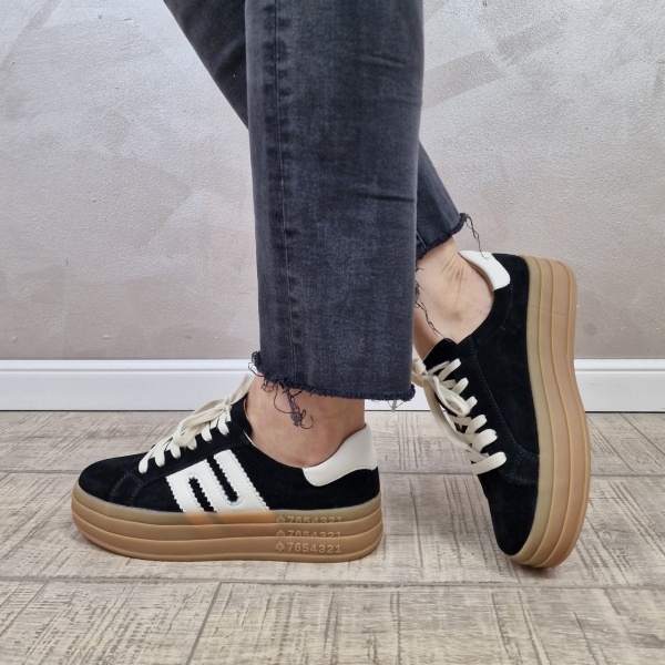 MANOS.RO Pantofi dama casual sport piele naturala Filippo PS468 - Img 4