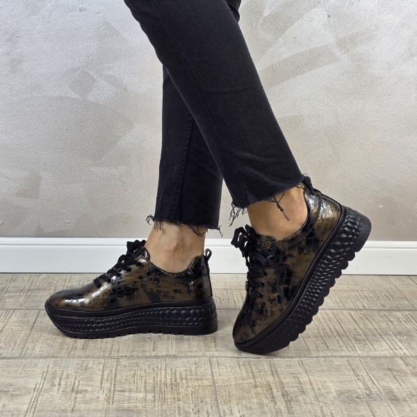 MANOS.RO Pantofi dama casual sport piele naturala Filippo PS614 - Img 4