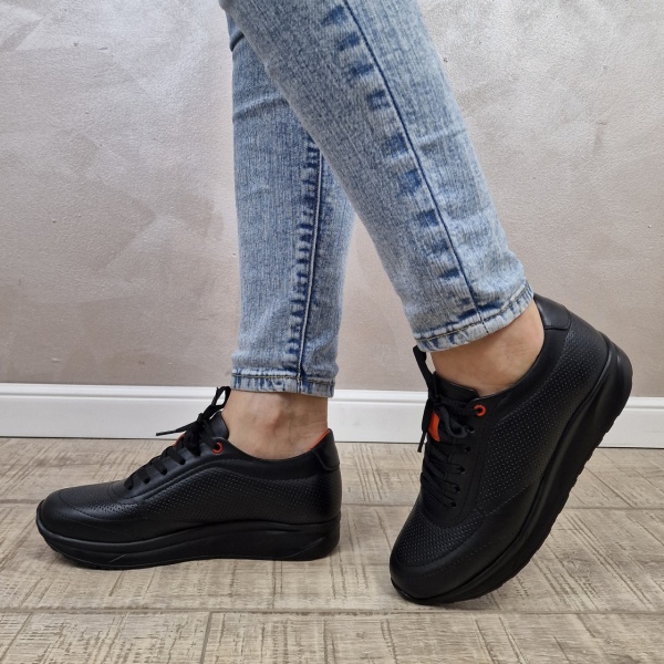 Pantofi casual/sport dama ANA VIOTTI piele naturala PS478 - Img 4