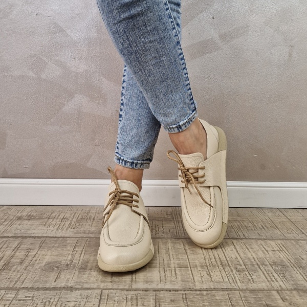 Pantofi casual/sport dama MANOS.RO piele naturala PC2205 - Img 2