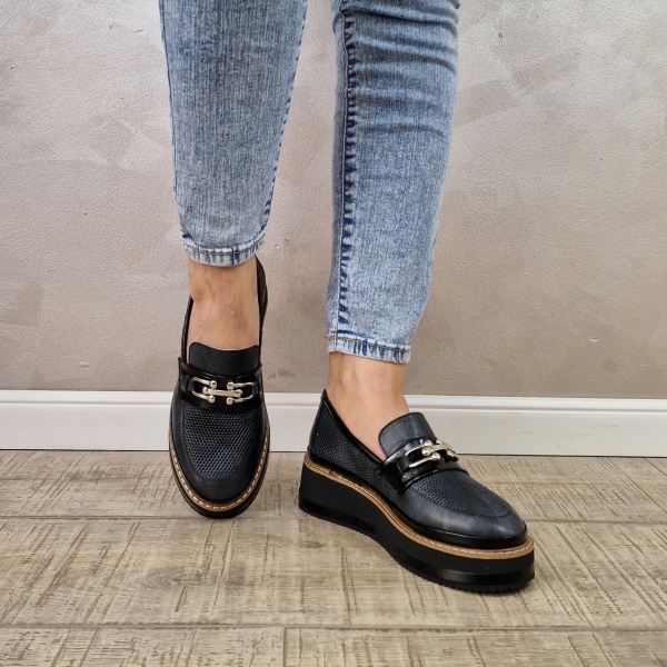 Pantofi casual/sport dama MANOS.RO piele naturala PC2217 - Img 2