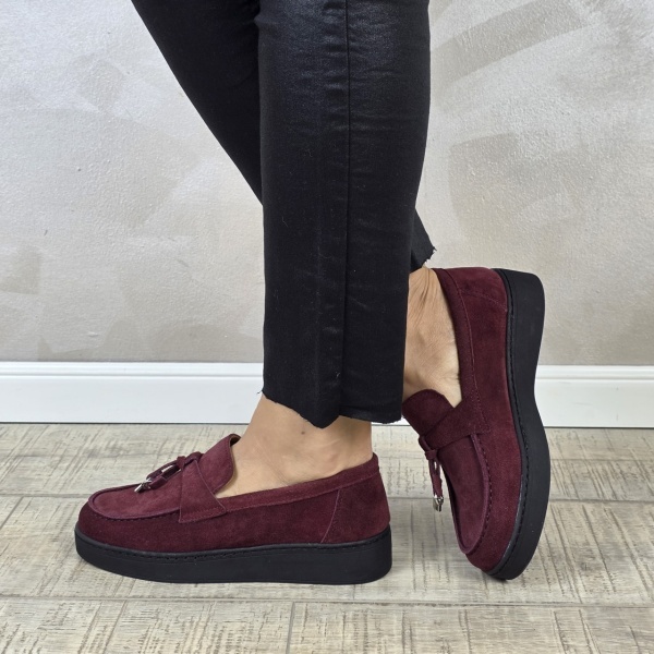 Pantofi casual/sport dama MANOS.RO piele naturala PC2317 - Img 3