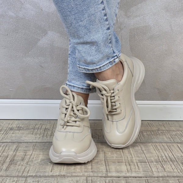 Pantofi dama casual Franco piele naturala PS688 - Img 2