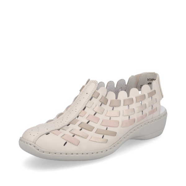 Pantofi dama piele naturala Rieker 413V8-60 - Img 4