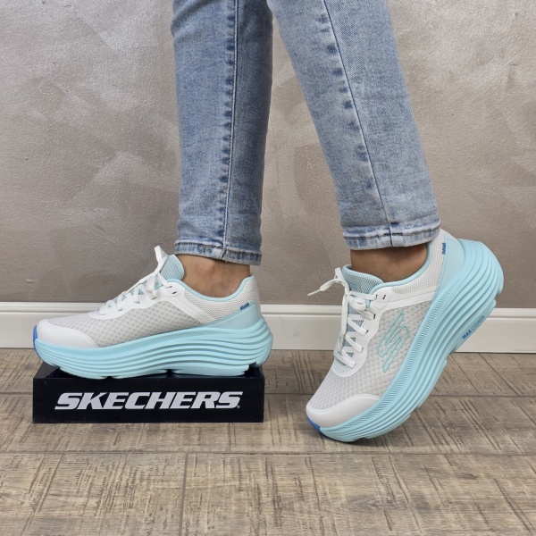 Pantofi dama sport Skechers®- Max Cushioning Endeavour 1 129470 WLB - Img 9