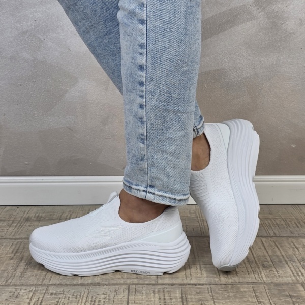 Pantofi dama sport Skechers®- Max Cushioning Endeavour 1 129481 WHT - Img 6