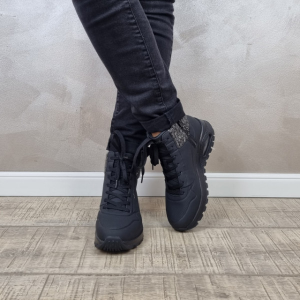 Ghete dama Skechers 167988 BLK - Img 2