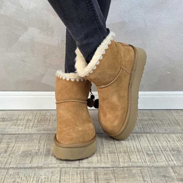 MANOS.RO Ghete/Pantofi dama piele naturala Water Repellent ANA VIOTTI GD2623 - Img 3