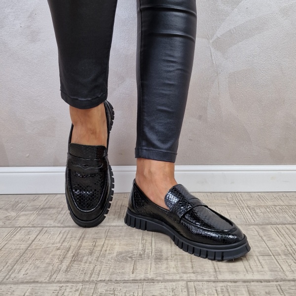 MANOS.RO Pantofi dama CASUAL ANNA VIOTTI piele naturala PC1883 - Img 2