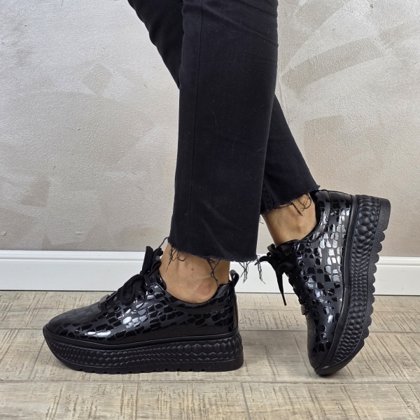 MANOS.RO Pantofi dama casual sport piele naturala Filippo PS613 - Img 4