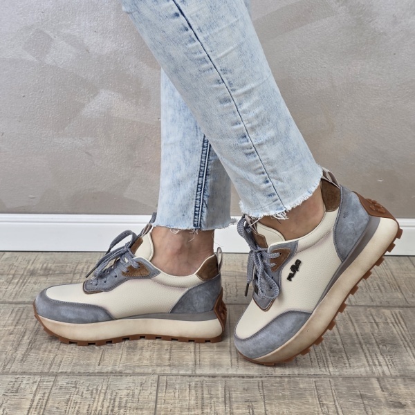 MANOS.RO Pantofi dama casual sport piele naturala Filippo PS680 - Img 4