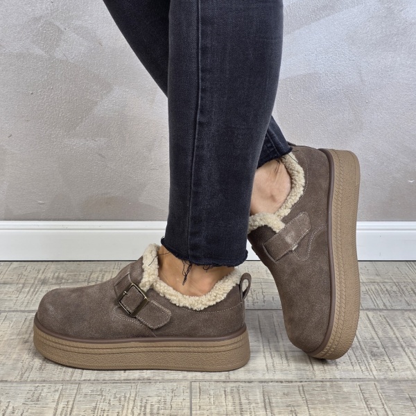 MANOS.RO Pantofi dama casual sport piele naturala FILIPPO PS885 - Img 2