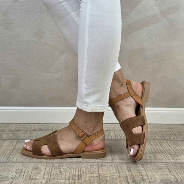 MANOS.RO Sandale dama piele naturala GOLD DEER SV1633 - Img 2