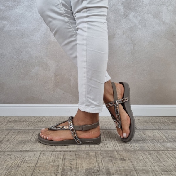 MANOS.RO Sandale dama Skechers 119401 TPMT - Img 4