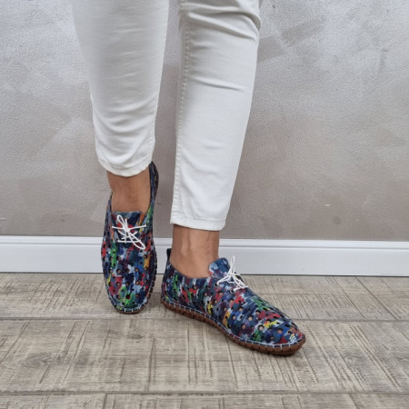 Pantofi casual dama Manos.ro piele naturala PC1440 - Img 3
