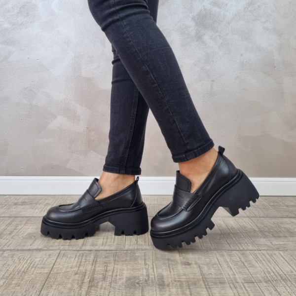 Pantofi casual dama piele naturala MANOS.RO PC1553 - Img 2