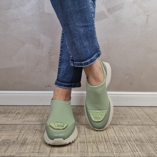 Pantofi casual/sport dama MANOS.RO piele natural/STRETCH PS513 - Img 2