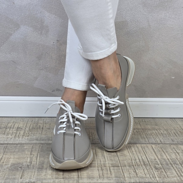 Pantofi casual/sport dama MANOS.RO piele naturala PS731 - Img 2