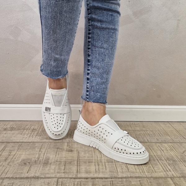 Pantofi casual/sport dama MANOS.RO piele naturala PV2141 - Img 2