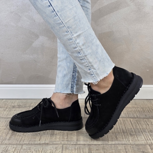 Pantofi dama casual Formazione piele naturala PC2379 - Img 4