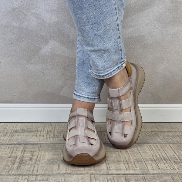 Pantofi dama casual Franco piele naturala PV2161 - Img 2